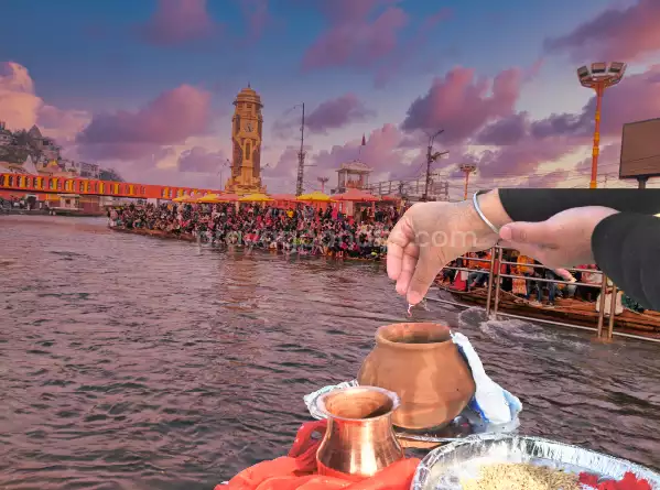 Asthi Visarjan & Pind Daan in Haridwar