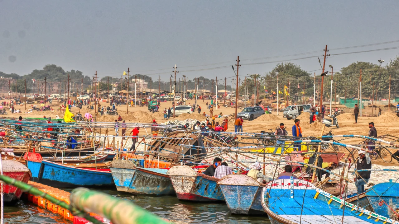 Triveni Sangam at Prayagraj
