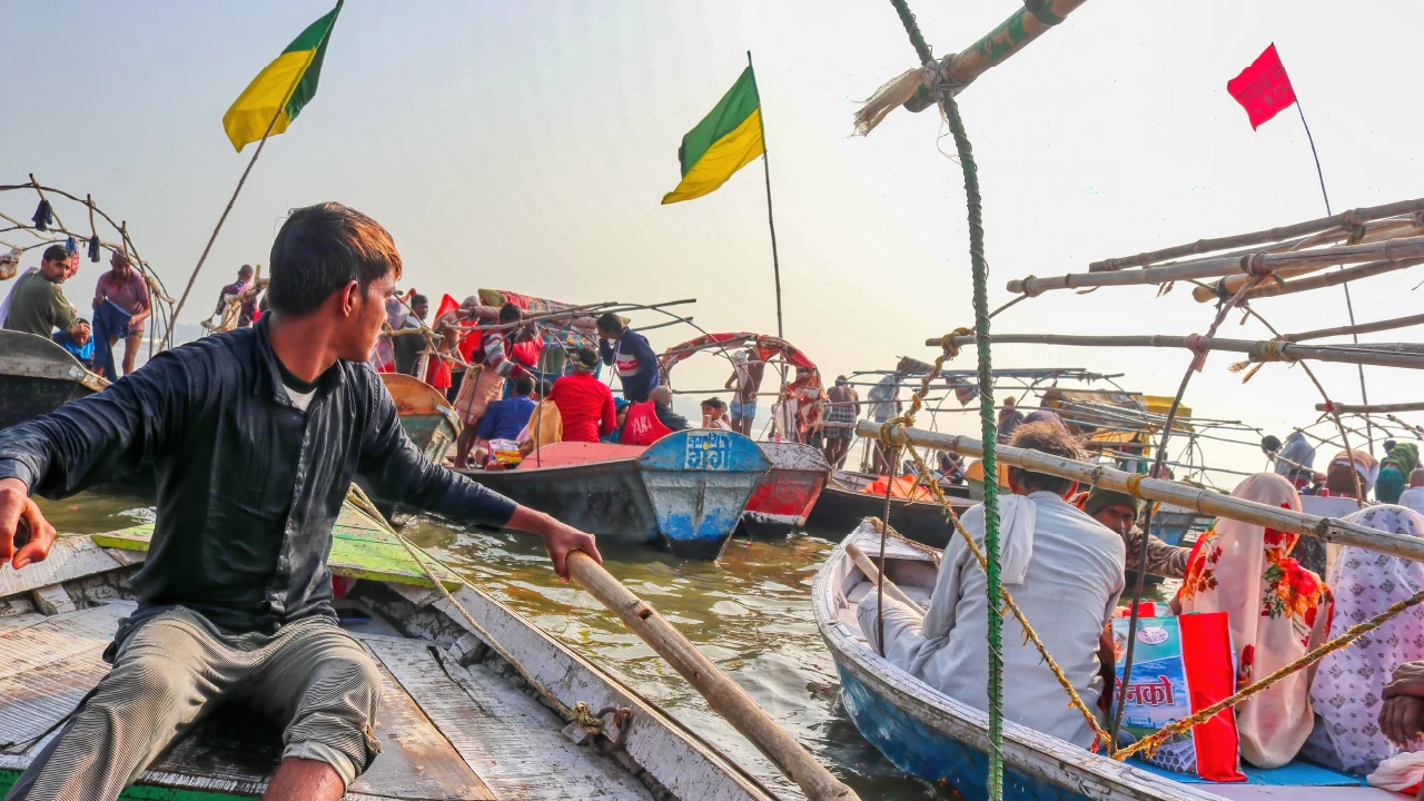 Sangam at Prayagraj
