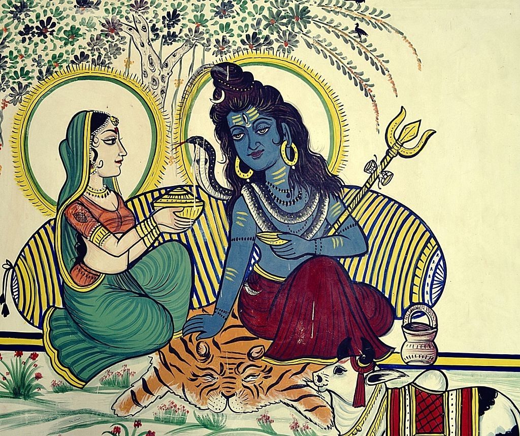 Shiva and Parvati