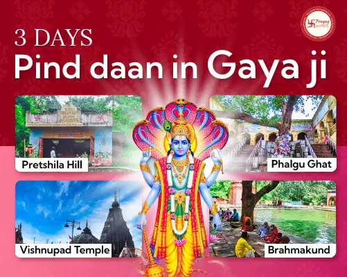 Pitrapaksha Special Pind Daan Poojan in Gaya (3 days)