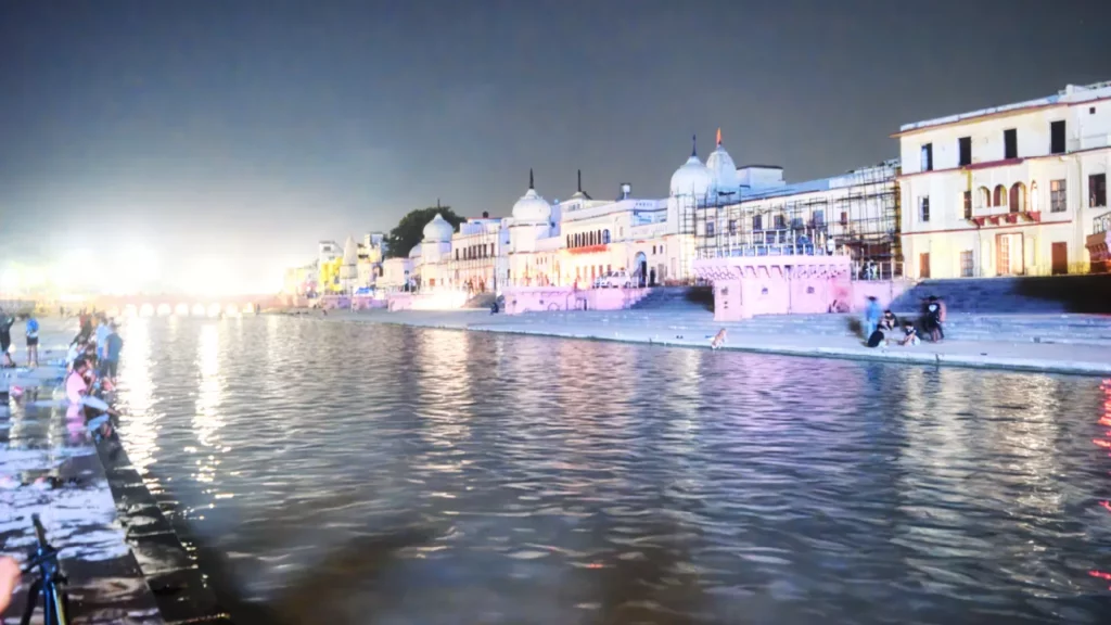 Ram ki Paidi at Ayodhya during Deep Daan ceremony