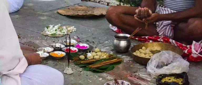 Shradh Poojan in Garh Ganga Garh Mukteshwar