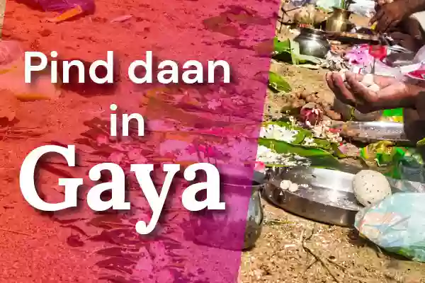 Pind Daan at Falgu Ghat, Gaya
