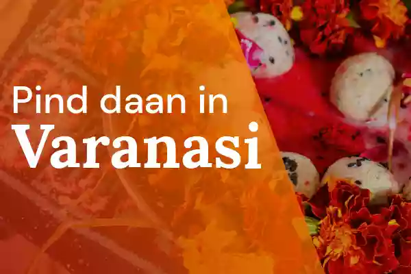 Pind daan at the Ganga ghats, Varanasi