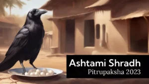 Ashtami Shradh 2026 — priest performing ancestral rites on the eighth tithi of Pitrupaksha