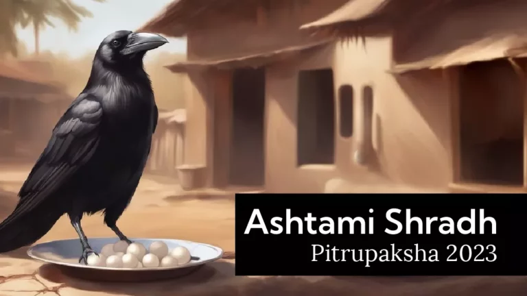 Ashtami Shradh 2026 — priest performing ancestral rites on the eighth tithi of Pitrupaksha