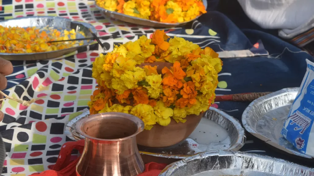 What materials are needed for Asthi Visarjan in Haridwar and Can they be obtained locally?
