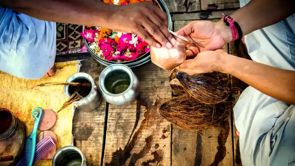 Pind Daan in Varanasi from Malaysia - Book with Kashi Pandits