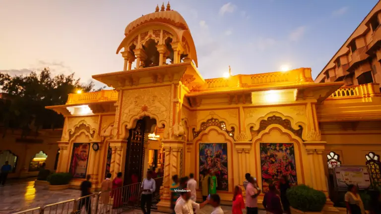 Photo of temple in Vrindawan