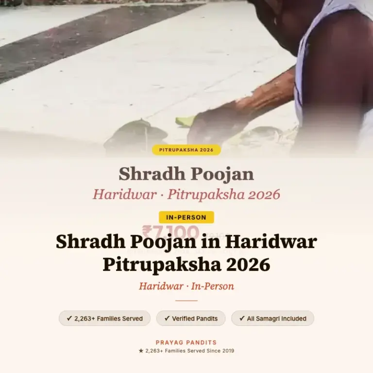 Shradh Puja in Haridwar package