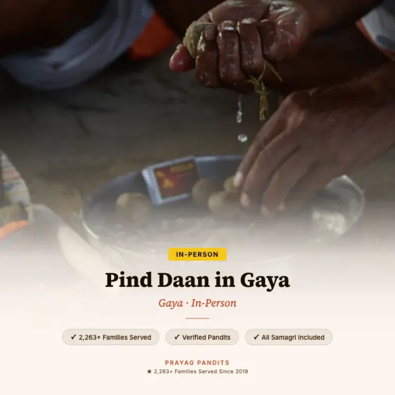 Pind Daan in Gaya