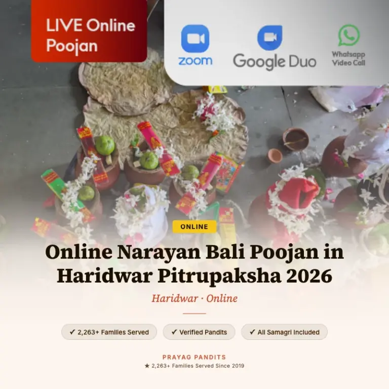 Online Narayan Bali Poojan in Haridwar Pitrupaksha 2026