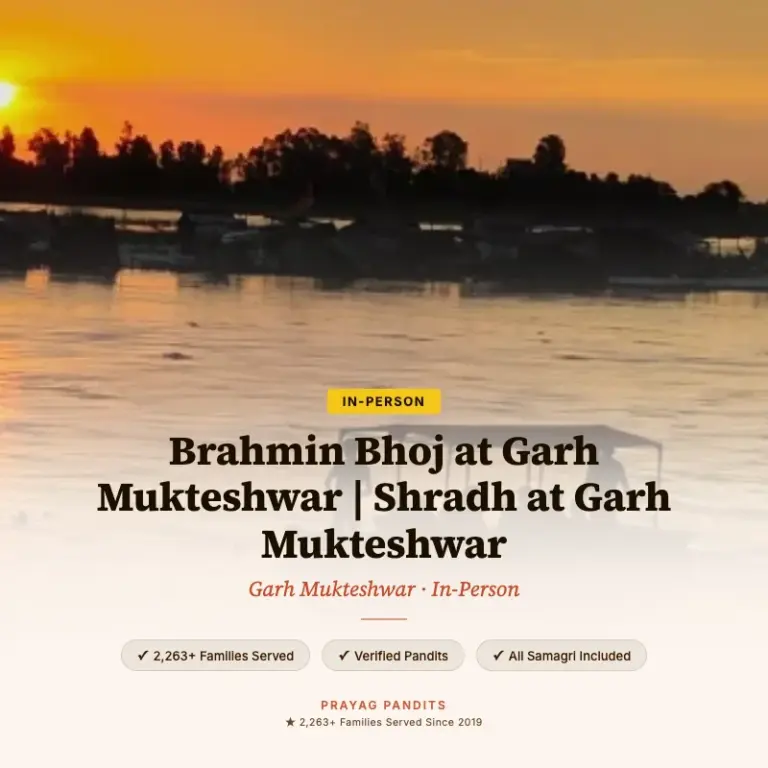 Brahmin Bhoj at Garh Mukteshwar