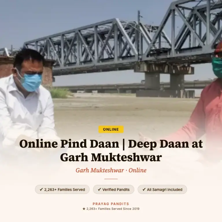 Online Pind Daan | Deep Daan at Garh Mukteshwar