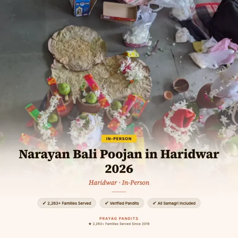 Narayan Bali Poojan in Haridwar 2026