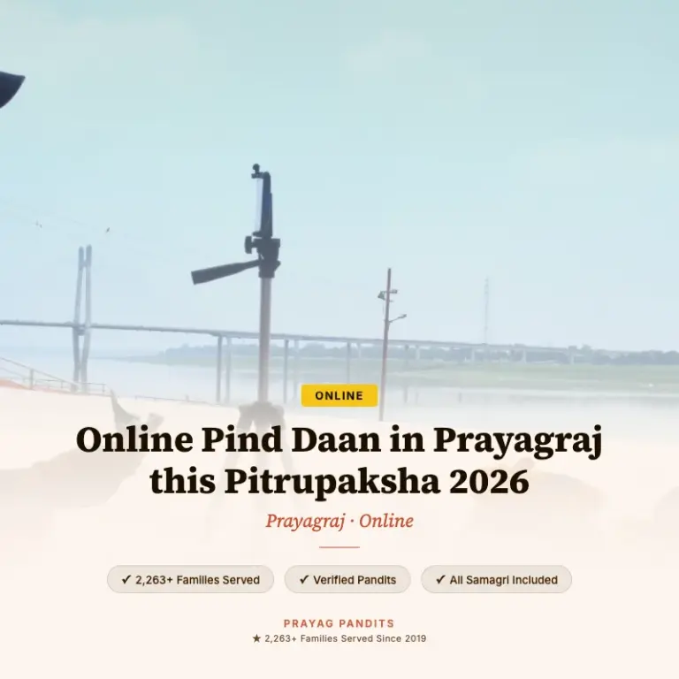 Online Pind Daan in Prayagraj package