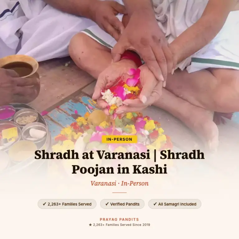 Shradh Puja in Varanasi package