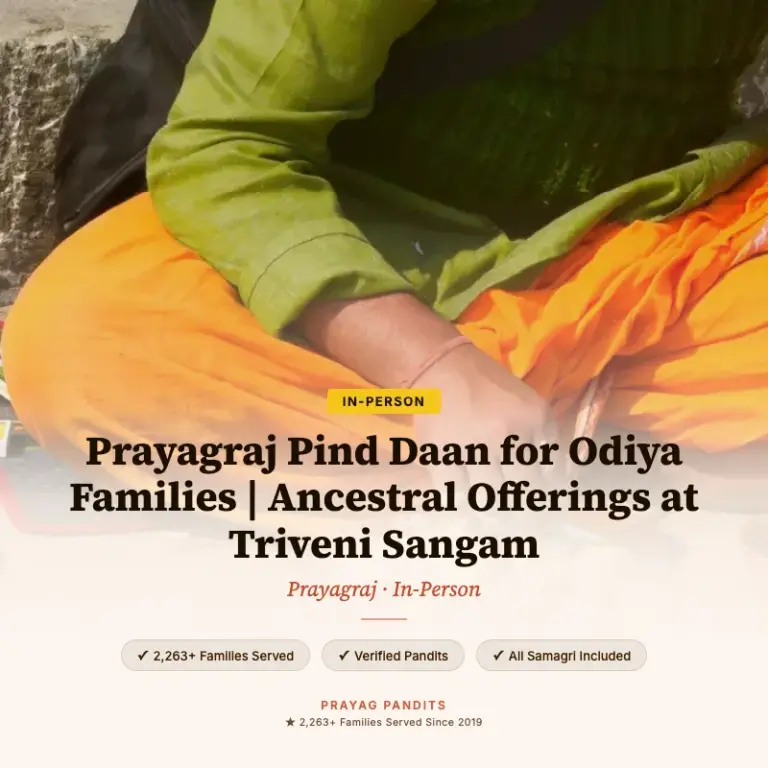 Prayagraj Pind Daan for Odiya Families