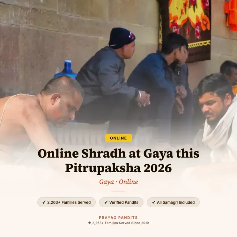 Online Shradh at Gaya package