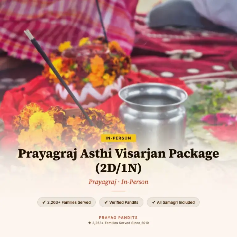 Prayagraj Asthi Visarjan Package (2D/1N)