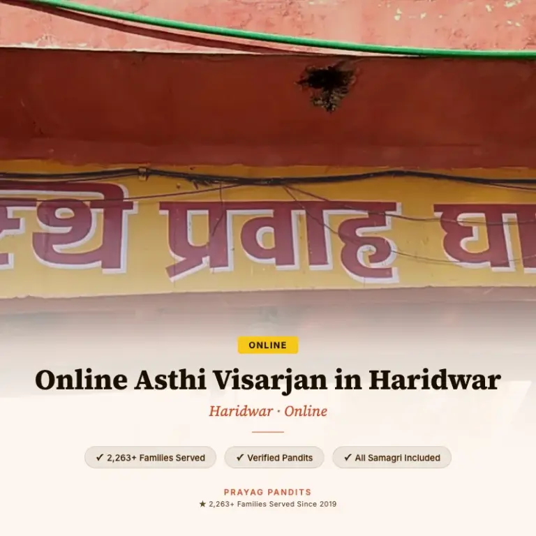 Online Asthi Visarjan in Haridwar