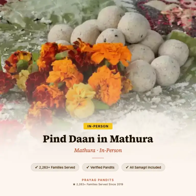 Pind Daan in Mathura