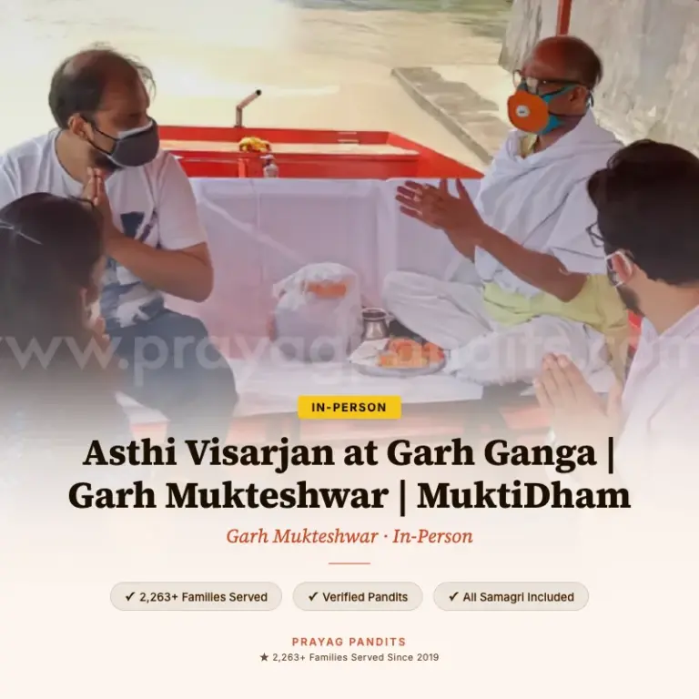 Asthi Visarjan at Garh Ganga | Garh Mukteshwar | MuktiDham