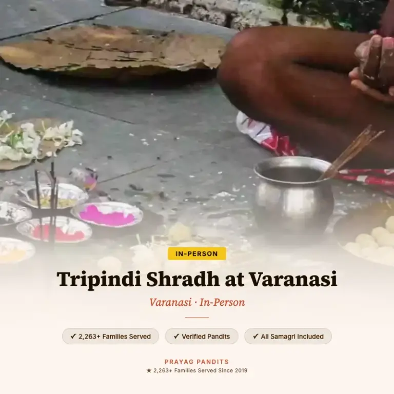 Tripindi Shradh at Varanasi