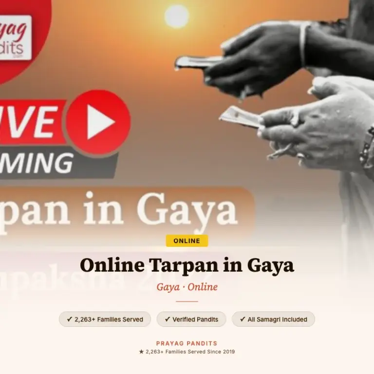 Online Tarpan in Gaya package